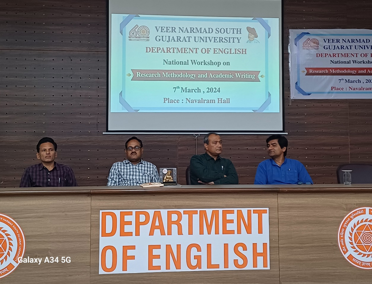 “National Workshop on Research Methodology” on 7th March, 2024