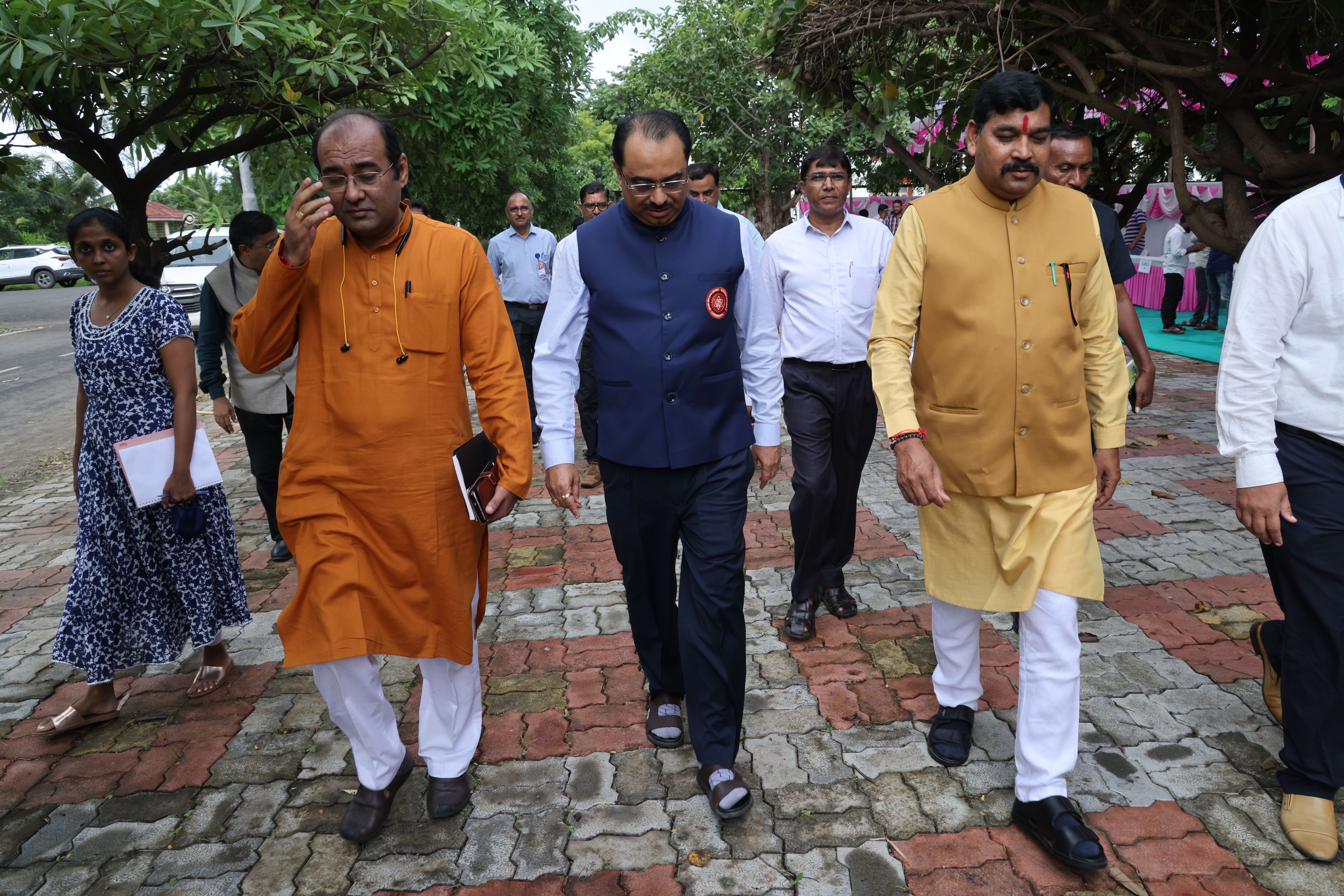 ALL HONORABLE EDUCATION MINISTER SHRI KUBERBHAI DINFOR