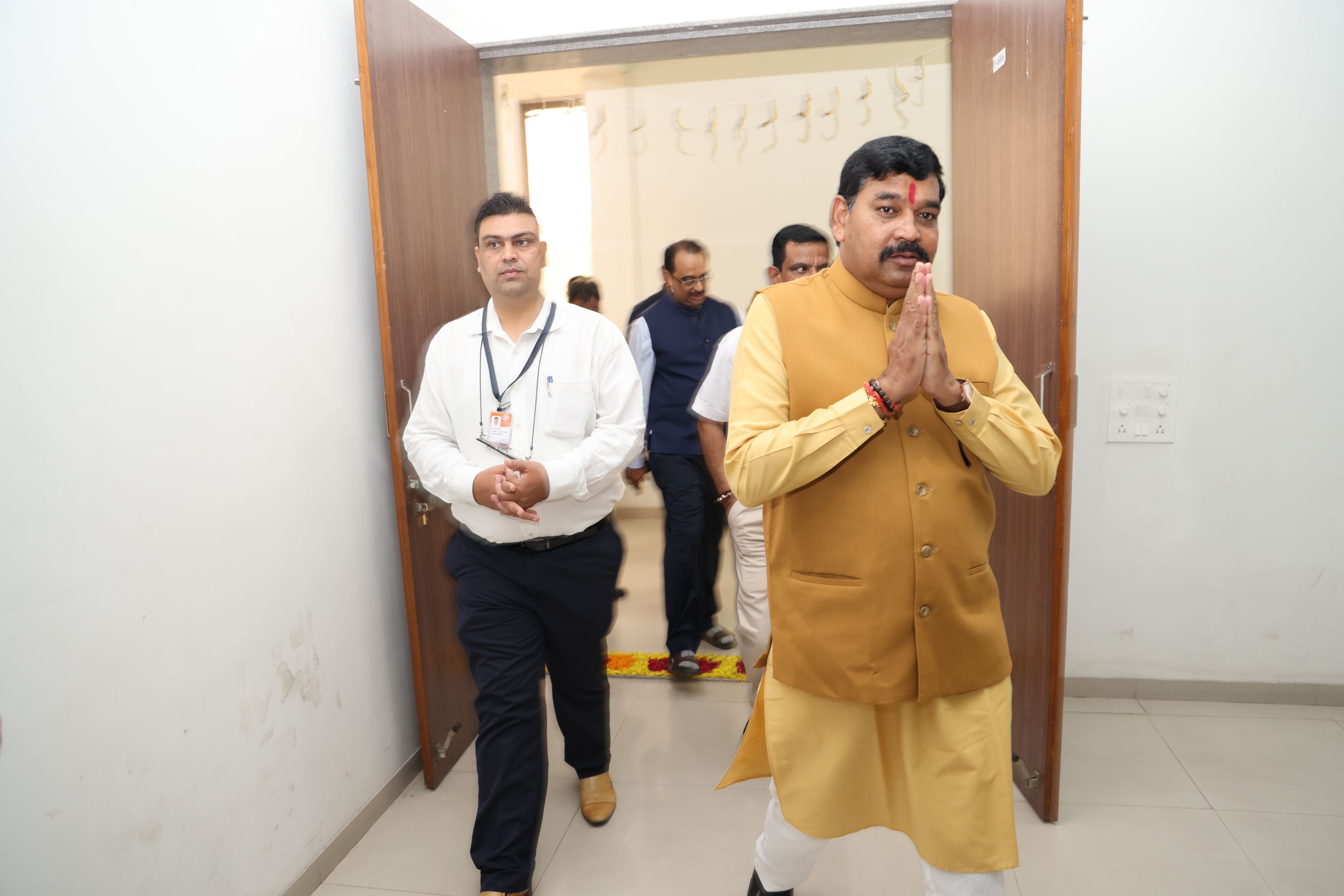 ALL HONORABLE EDUCATION MINISTER SHRI KUBERBHAI DINFOR