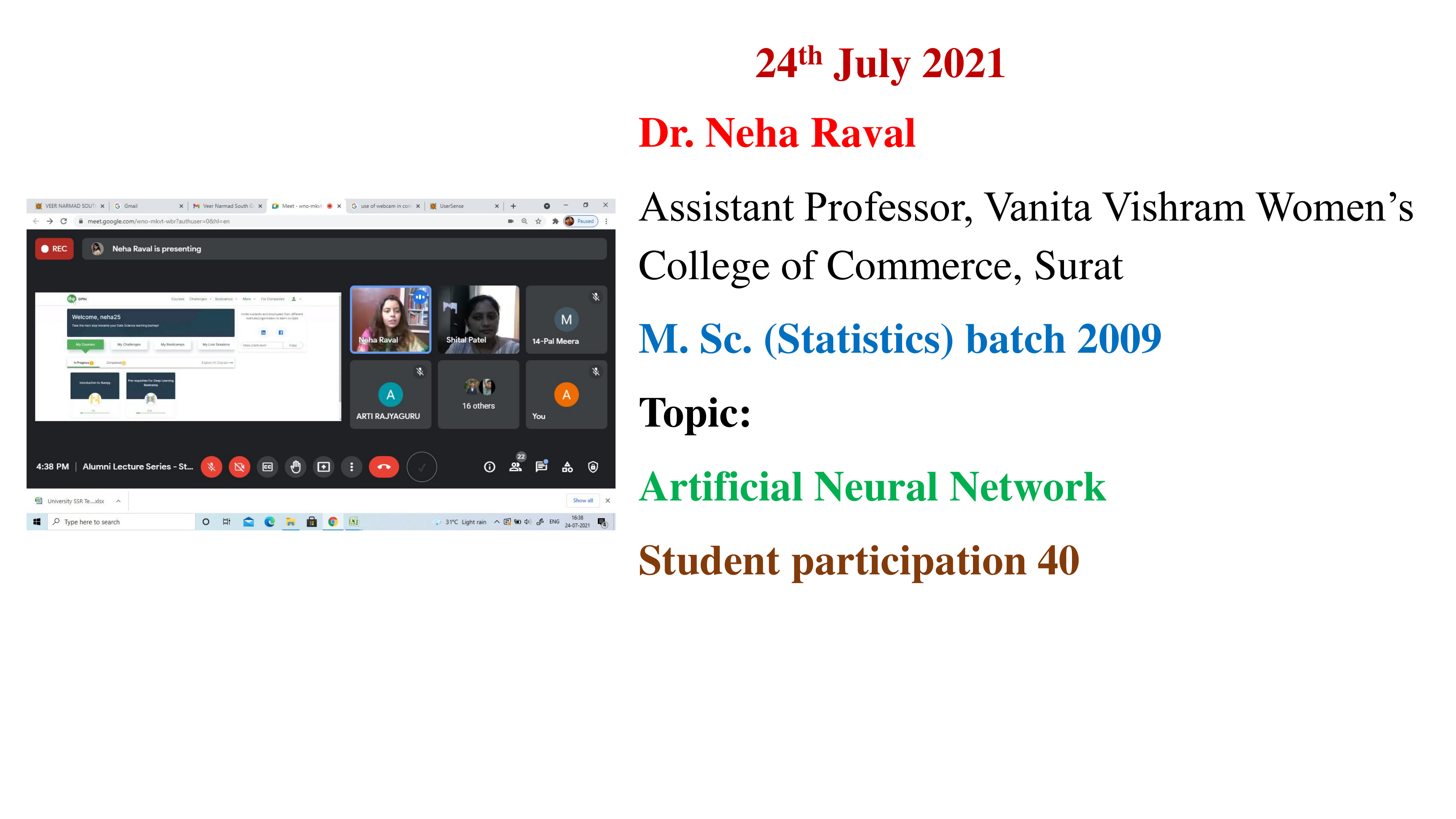 ALUMNI LECTURE SERIES