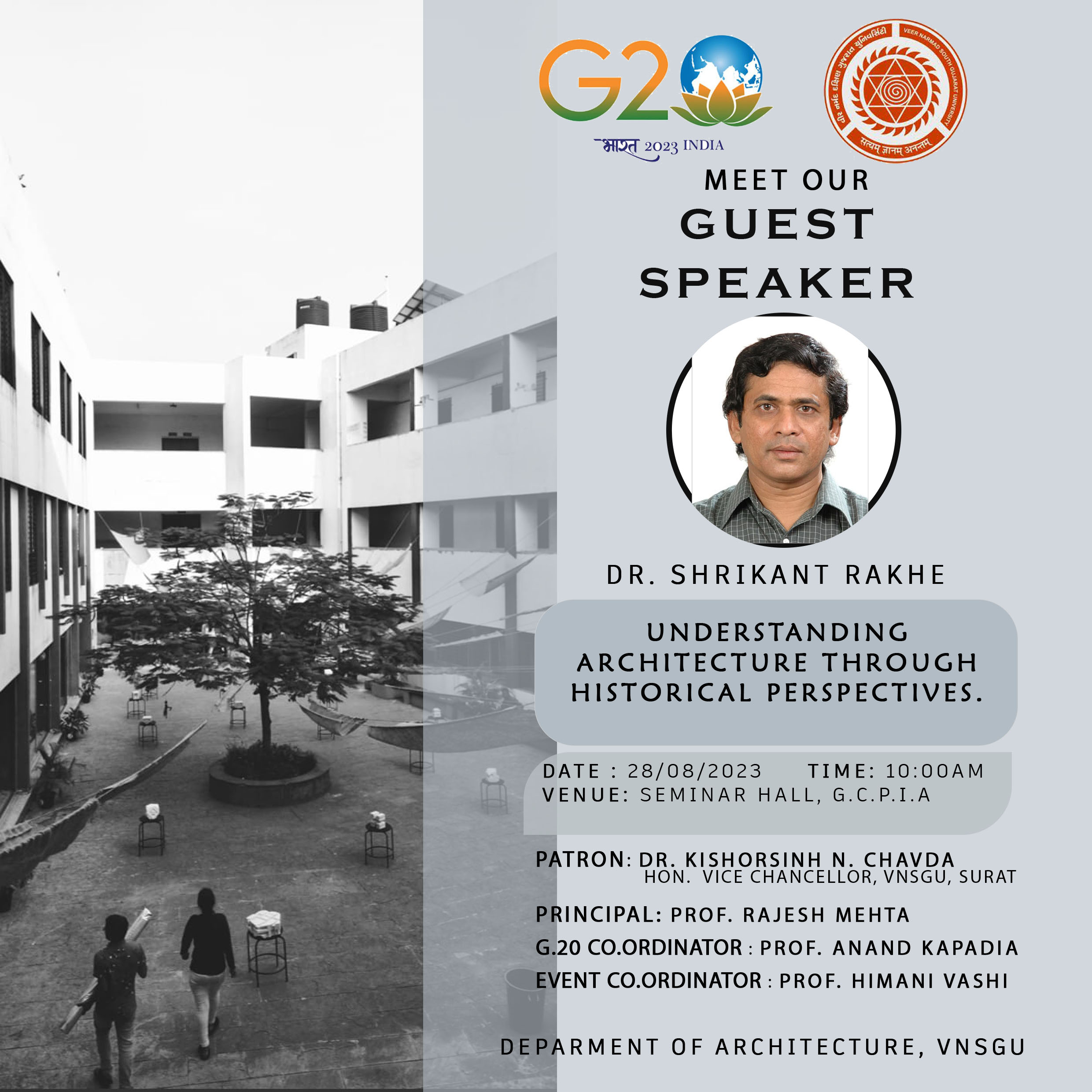WEBINAR SERIES | GCPIAIF, VNSGU | VOLUME | A Webinar Conducted By Dr Shrikant Rakhe